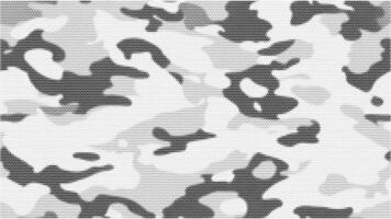 camuflaje trama de semitonos modelo vector