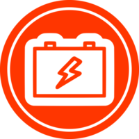 industrial battery icon symbol png