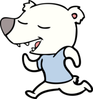 Eisbär-Cartoon png