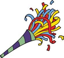 Cartoon-Party-Horn png