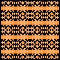 flat design complex arabesque pattern, Colorful pattern design vector