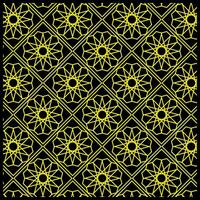 flat design complex arabesque pattern, Colorful pattern design vector