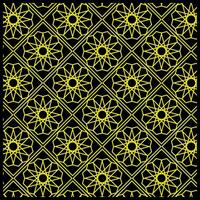 flat design complex arabesque pattern, Colorful pattern design vector