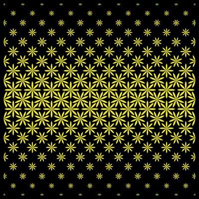 flat design complex arabesque pattern, Colorful pattern design