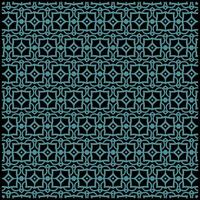 flat design complex arabesque pattern, Colorful pattern design vector
