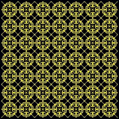 flat design complex arabesque pattern, Colorful pattern design