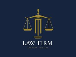 Law firm logo vector