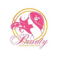 Beauty salon logo vector
