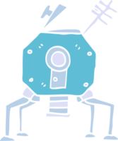 dessin animé doodle fusée spatiale png