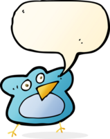 funny cartoon robin with speech bubble png