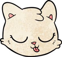 cartoon cat face png