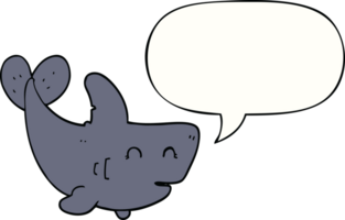 cartoon shark with speech bubble png