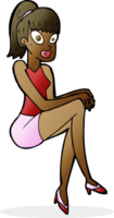 cartoon pretty woman png