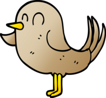 cartoon doodle garden bird png