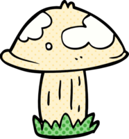 Cartoon-Doodle Wildpilz png