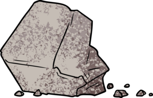 cartoon large rock png