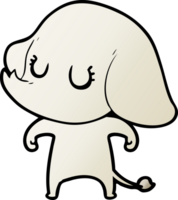 cute cartoon elephant png