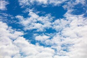 White cloud texture. Air material backdrop. Sky effect pattern. photo