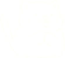 chat dessin à la craie png