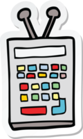 sticker of a cartoon scientific instrument png