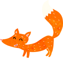 dessin animé petit renard png