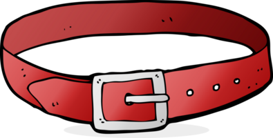 cartoon leather belt png