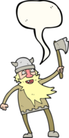 mão desenhado discurso bolha desenho animado viking png