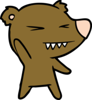 personnage de dessin animé d'ours png