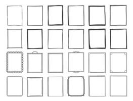 Hand Drawn Frames vector