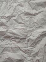 arrugado pañuelo de papel textura y antecedentes foto