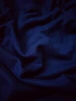 Blue fabric background pattern texture photo