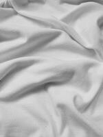 White linen Canvas fabric background Organic Eco Textile White Fabric Texture photo