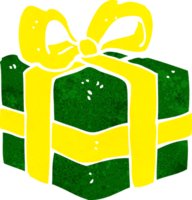 cartoon christmas present png