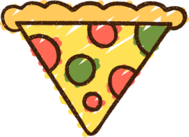 Pizza-Kreidezeichnung png
