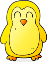 hand drawn cartoon bird png