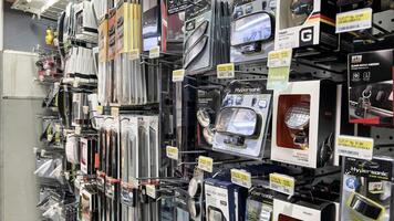 Various trinkets for the car photo taken inside the Ace Hardware store in Bekasi. Bekasi, Indonesia, May 1, 2024