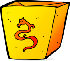 cartoon noodle box png