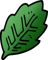 cartoon doodle tree leaf png