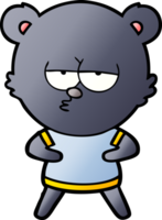 personaje de dibujos animados de oso png