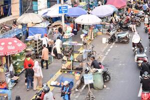 Traffic in Jakarta largest city. Jakarta, Indonesia, May 7 2024 photo