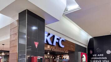 kfc Kentucky frito pollo restaurante. bekasi, Indonesia, mayo 1, 2024 foto