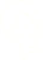 dibujo de tiza de niña bailando png