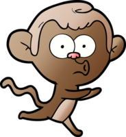 cartoon hooting monkey png