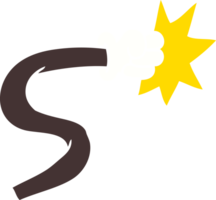 cartoon doodle of a hand gesture png