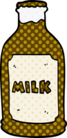 dessin animé doodle lait au chocolat png