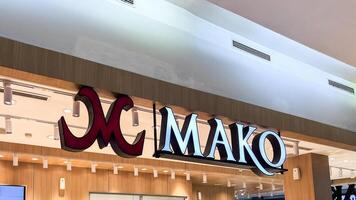 Mako is a cake and bakery shop in a mall. Bekasi, Indonesia, May 1, 2024 photo