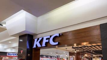 kfc Kentucky frito pollo restaurante. bekasi, Indonesia, mayo 1, 2024 foto