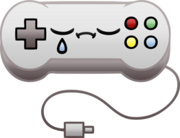 gradient shaded cartoon of a game control png