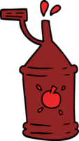 desenho animado de molho de tomate png