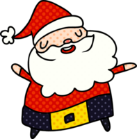 dessin animé illustration kawaii de Père Noël claus png